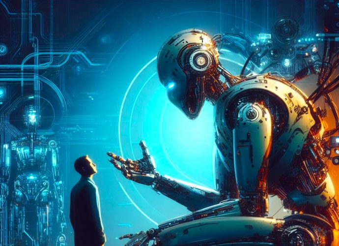 AI robot and human