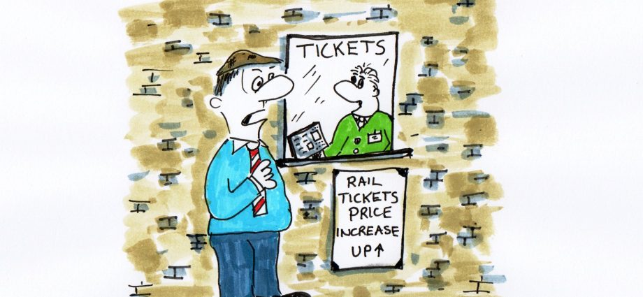 Rail fares are not fair.