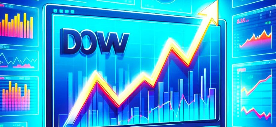 Dow Jones index up