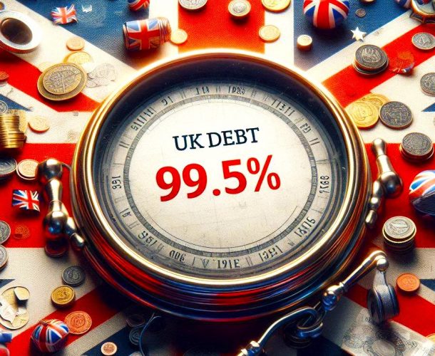 UK Debt to GDP percentage