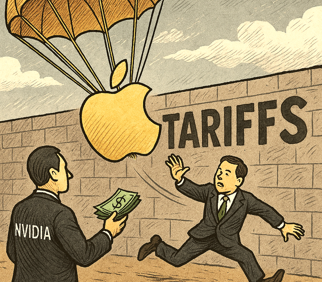 BIG tech money aids tariff avoidance