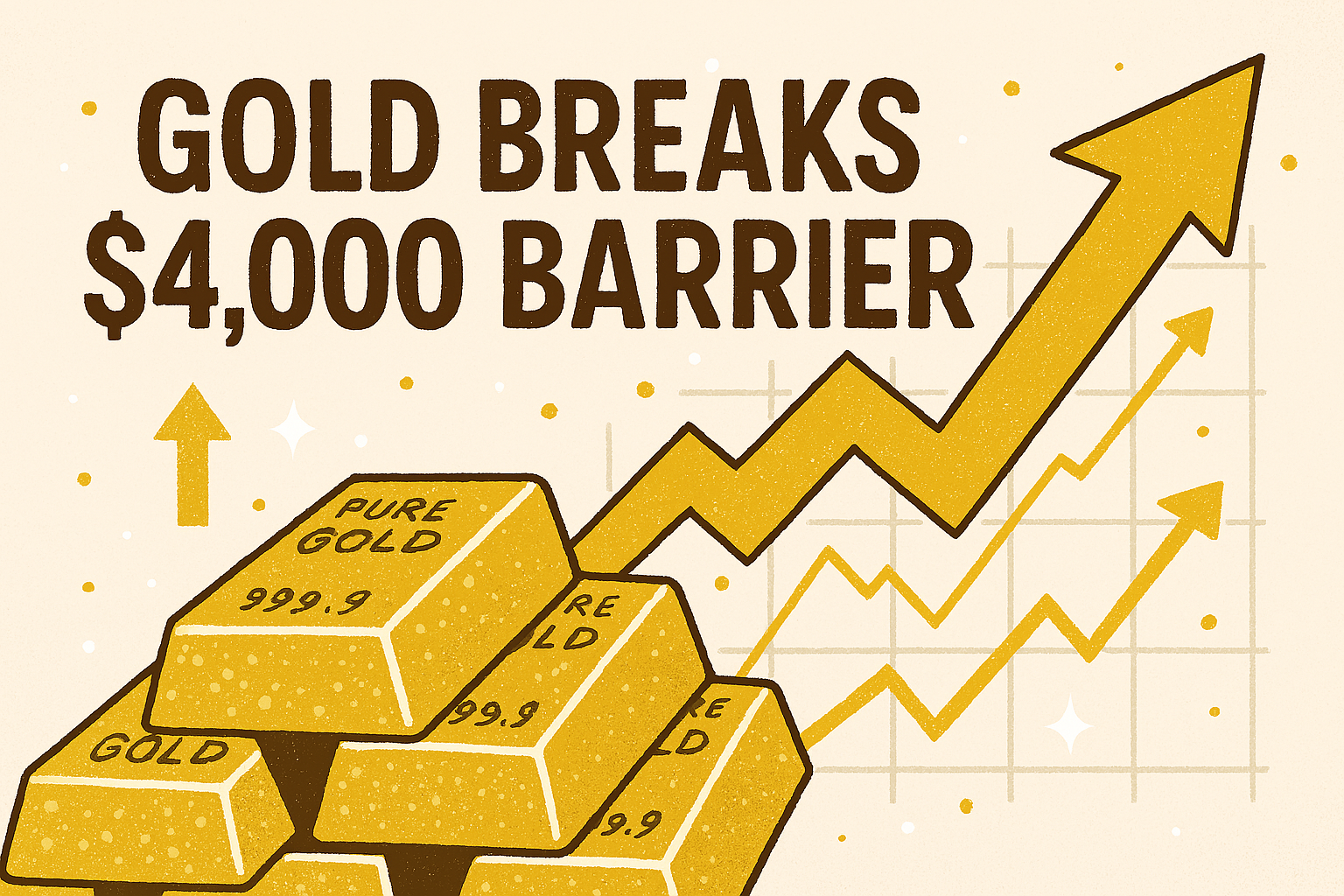 Gold at highest level ever!