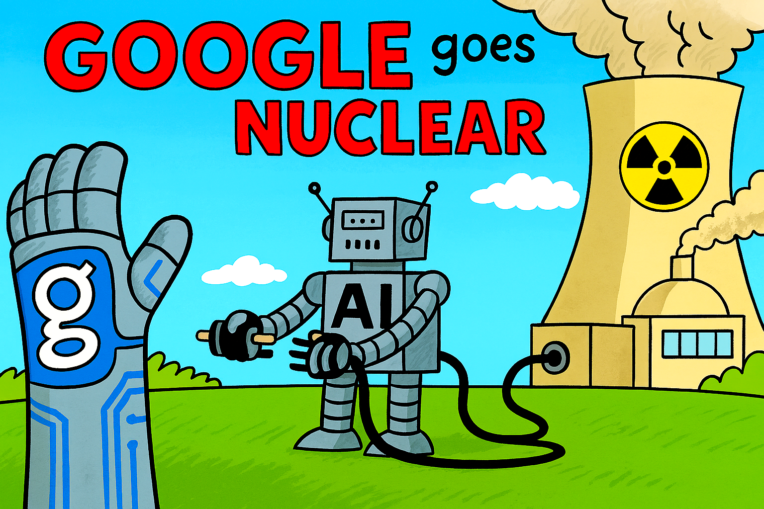 Google nuclear power ambitions