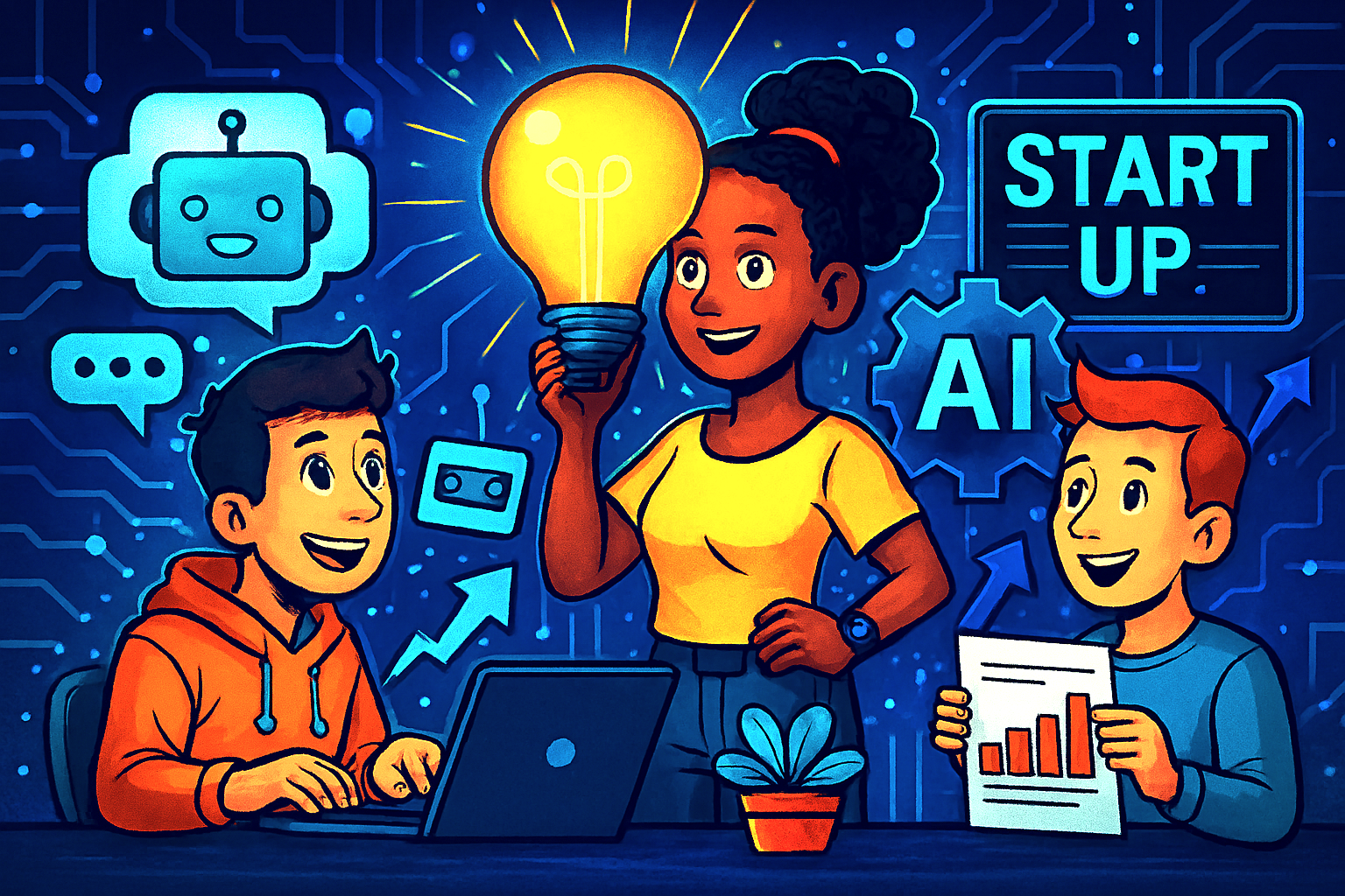 Entrepreneurs embracing AI