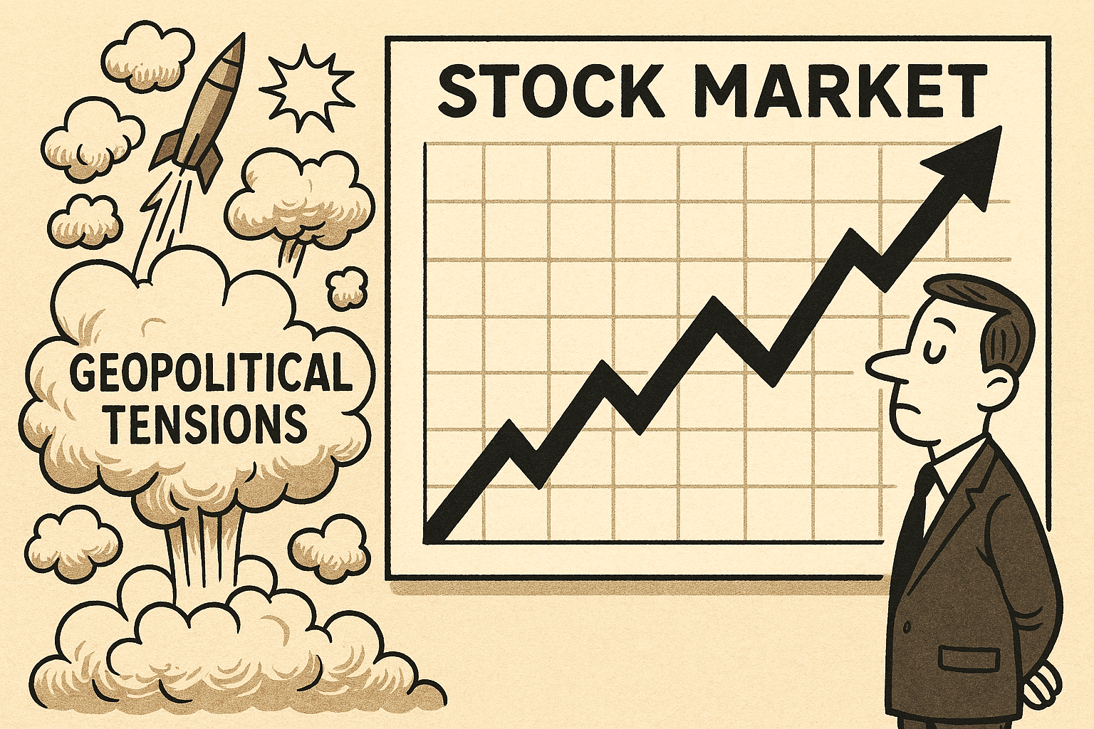 Markets unfazed by geopolitical tensions
