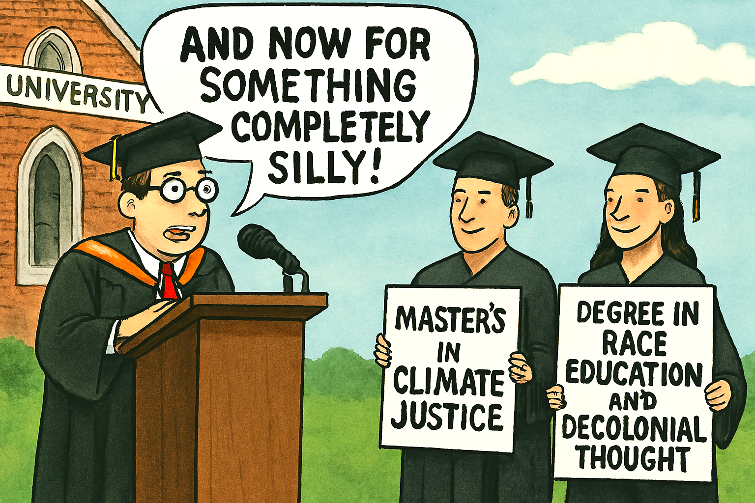 Meaningless Silly Woke University Degrees