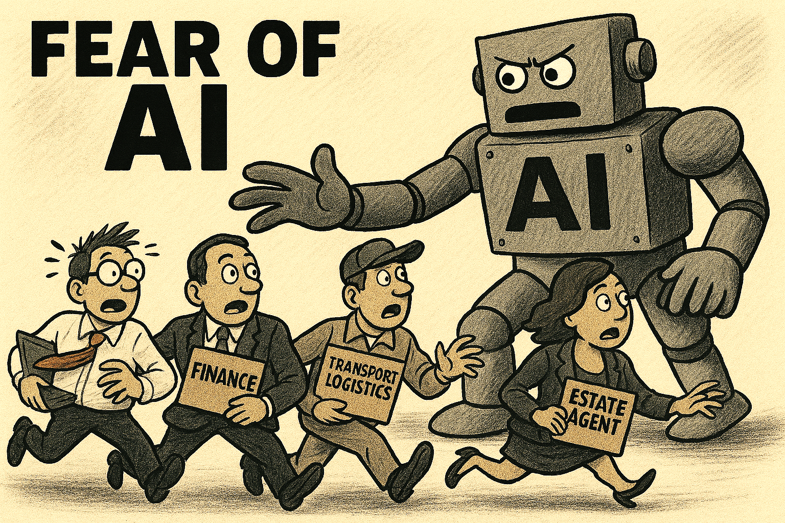 AI related job adjustment