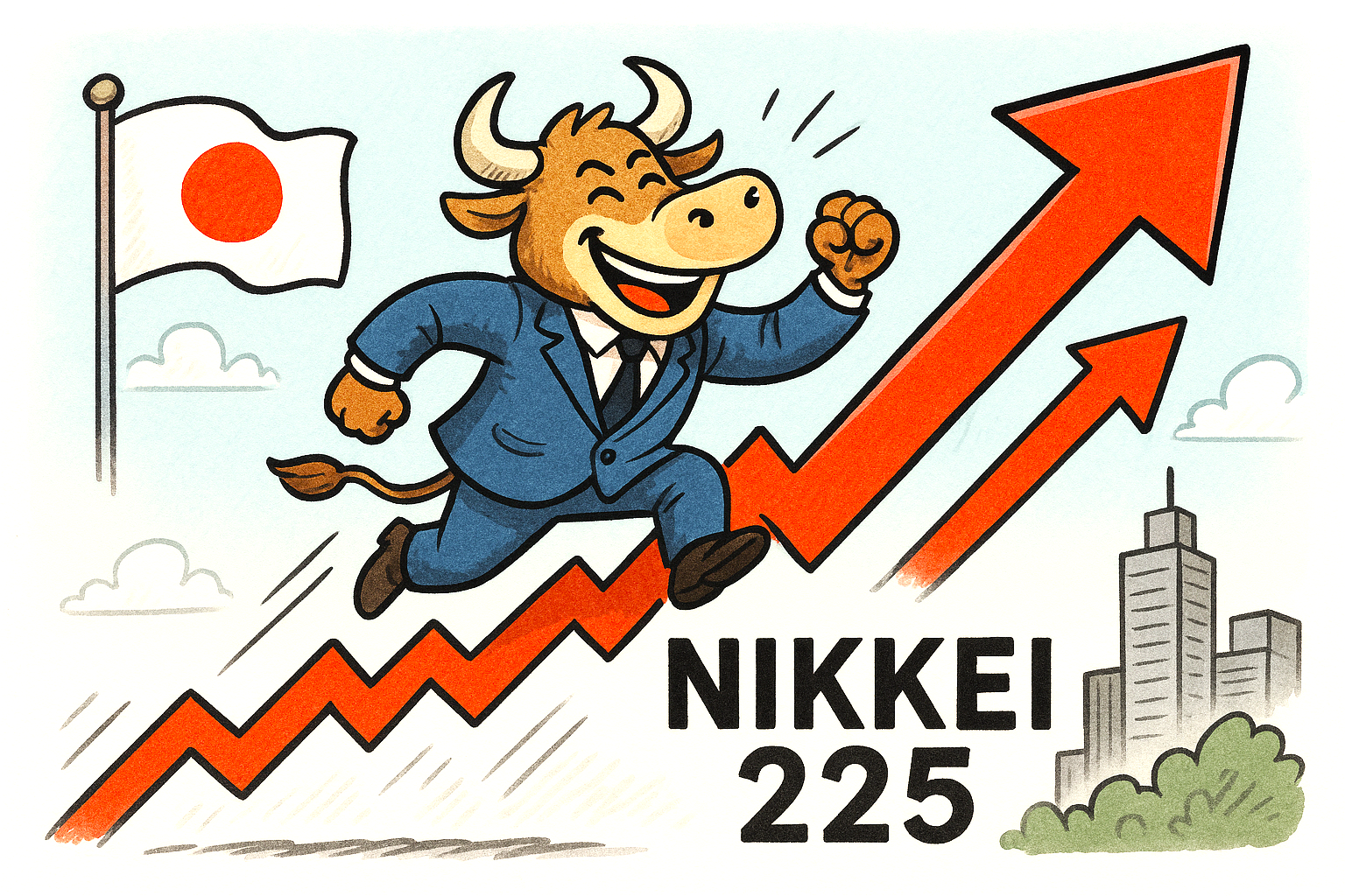 Nikkei at new high again!