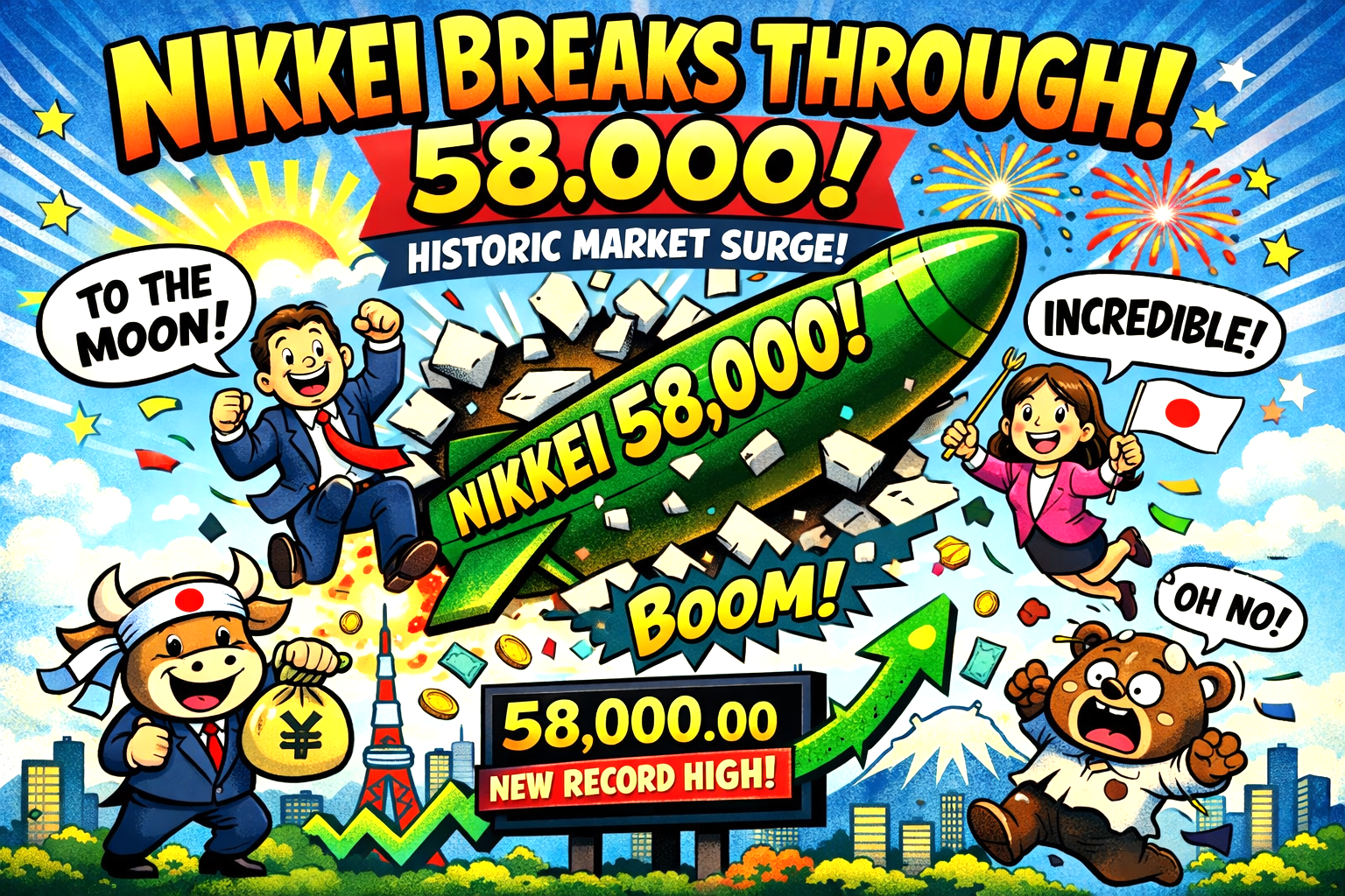 Nikkei new all-time high!