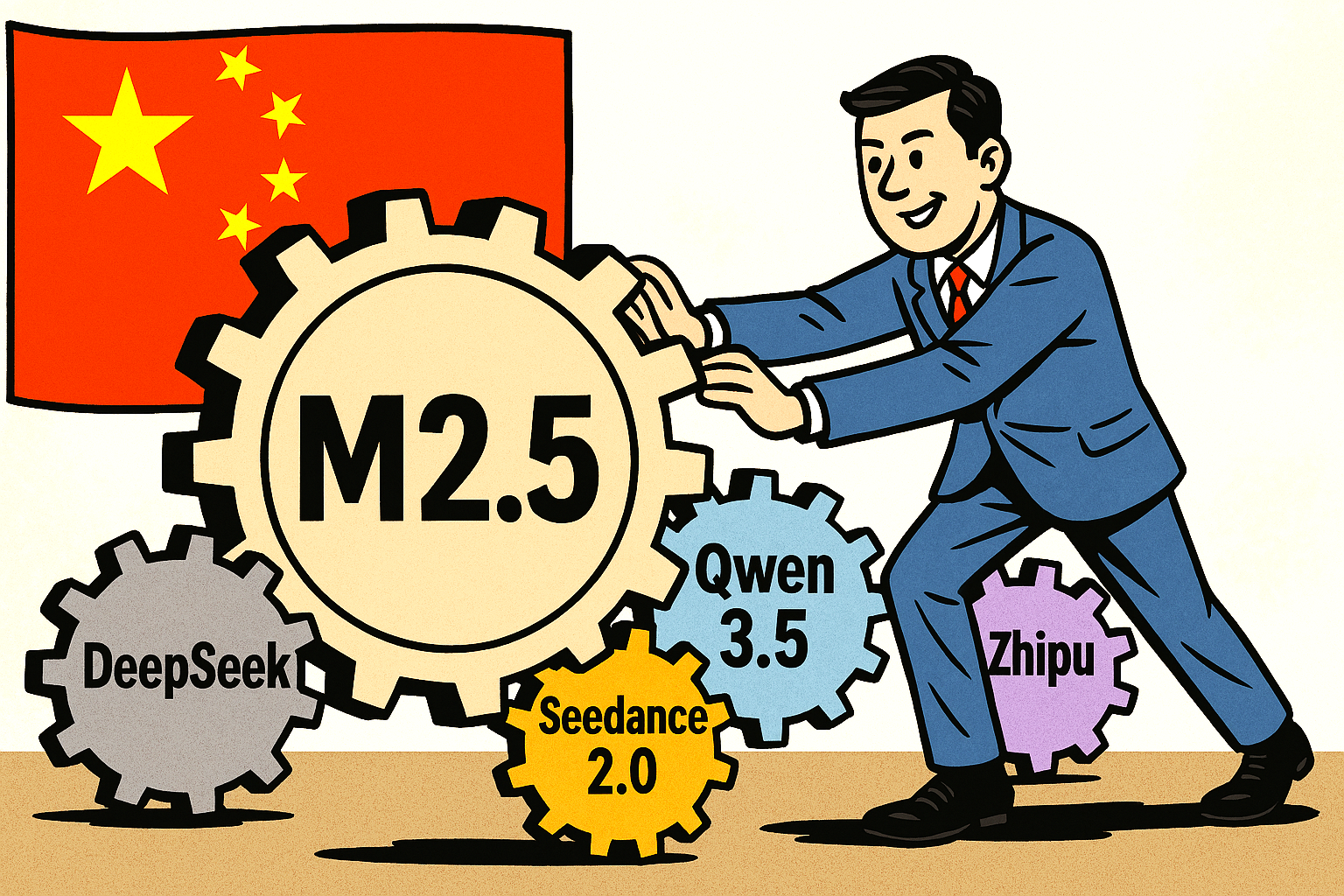 China's AI models emergae