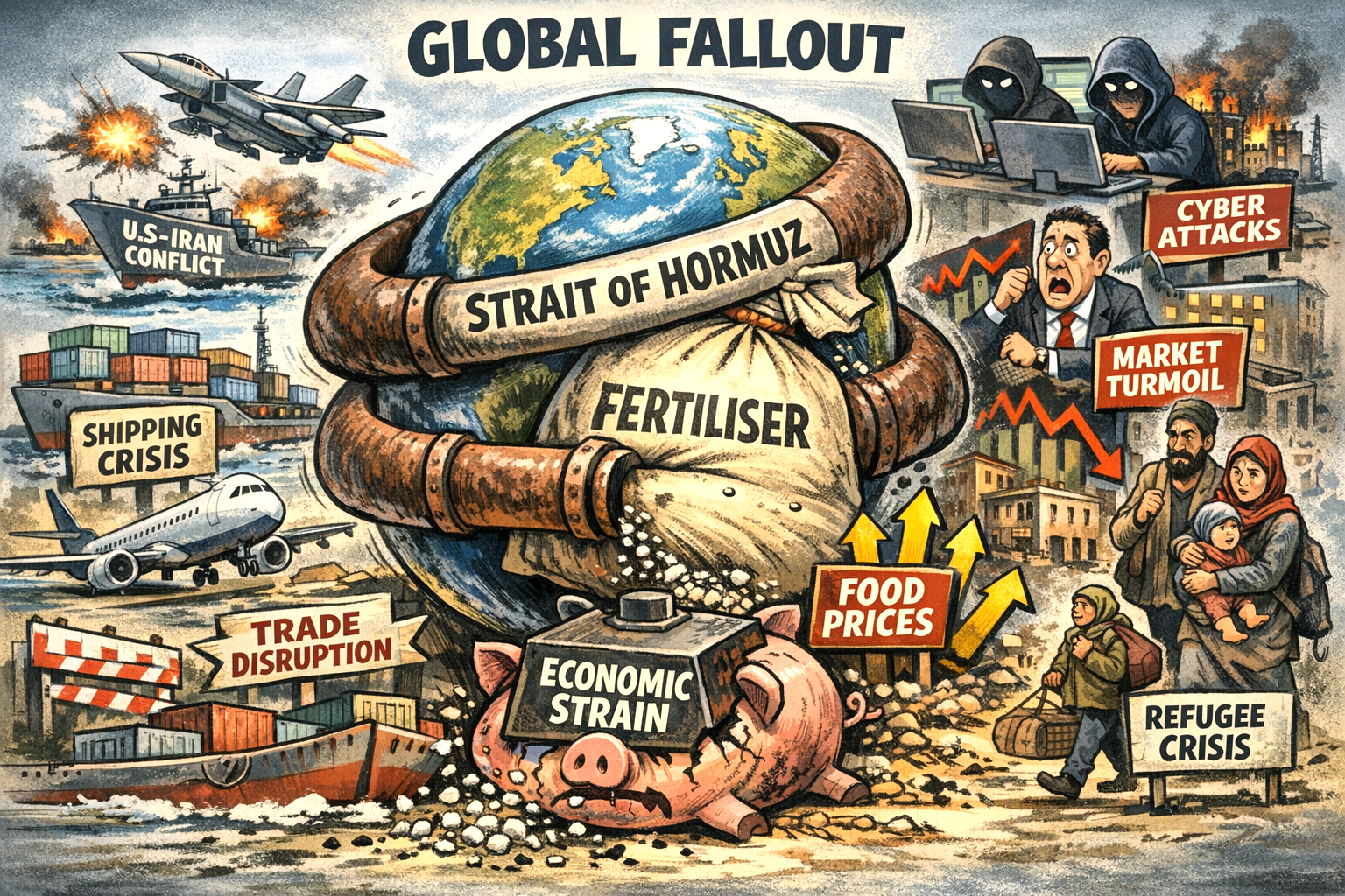 War in Iran Global Fallout Effects