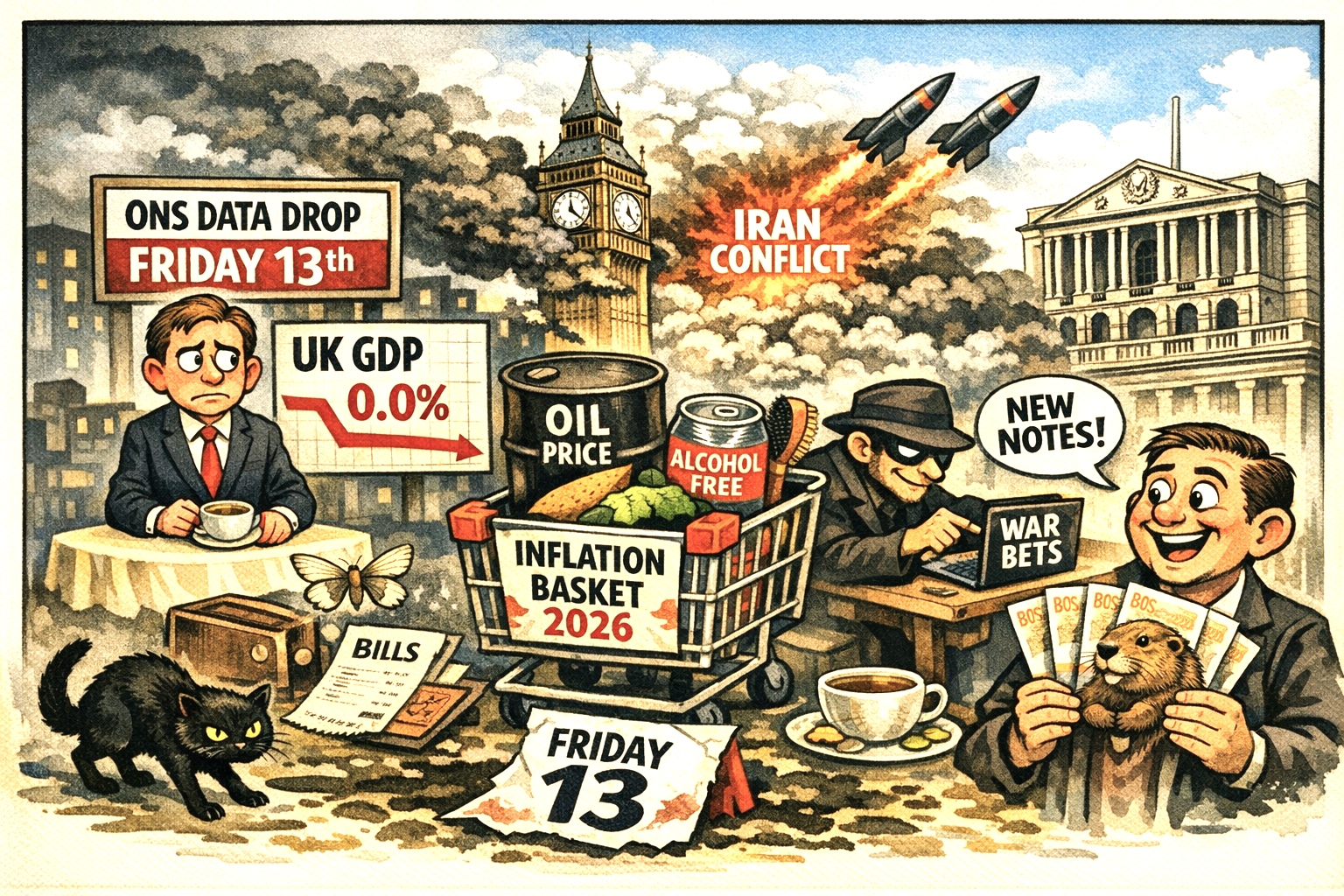 UK economy GDP almost at a standstill