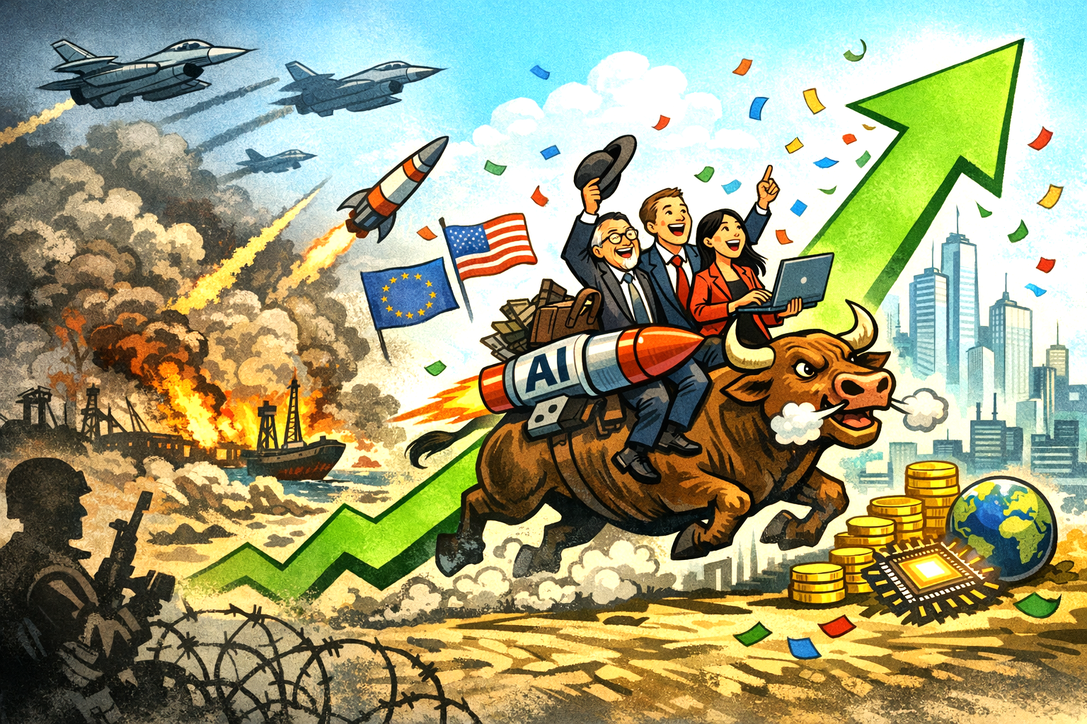 Global stock hit record highs!