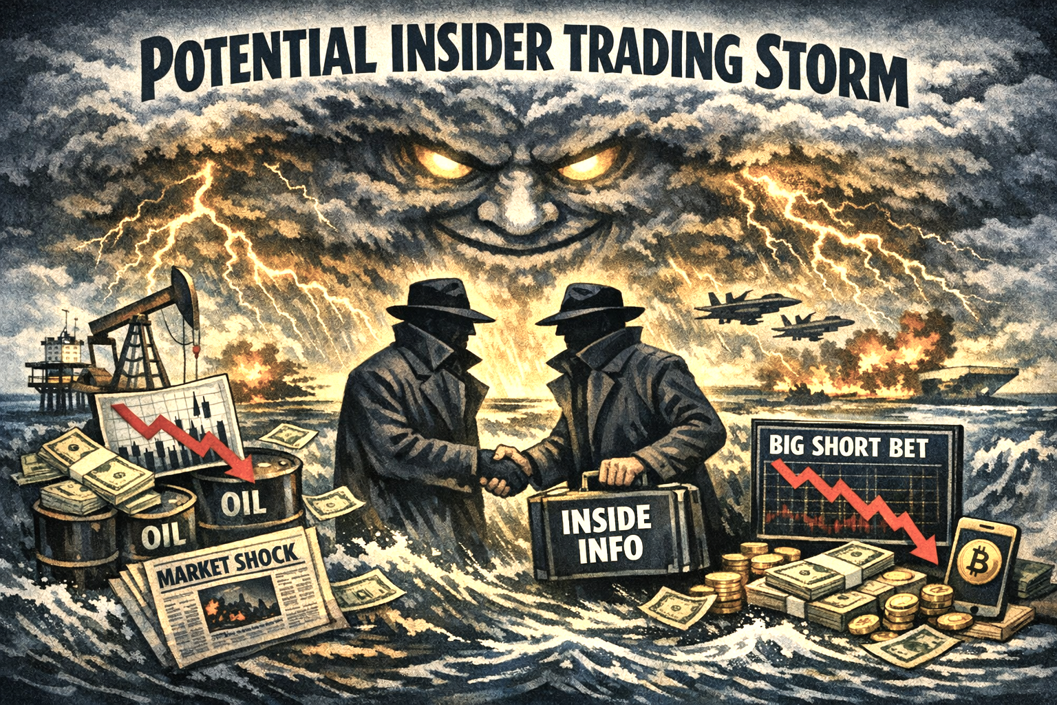 Alleged Potential Insider trading storm erupts