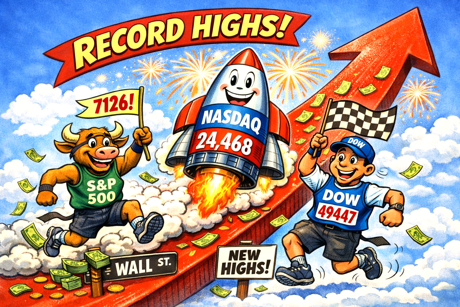 S&P 500 hits new record high!