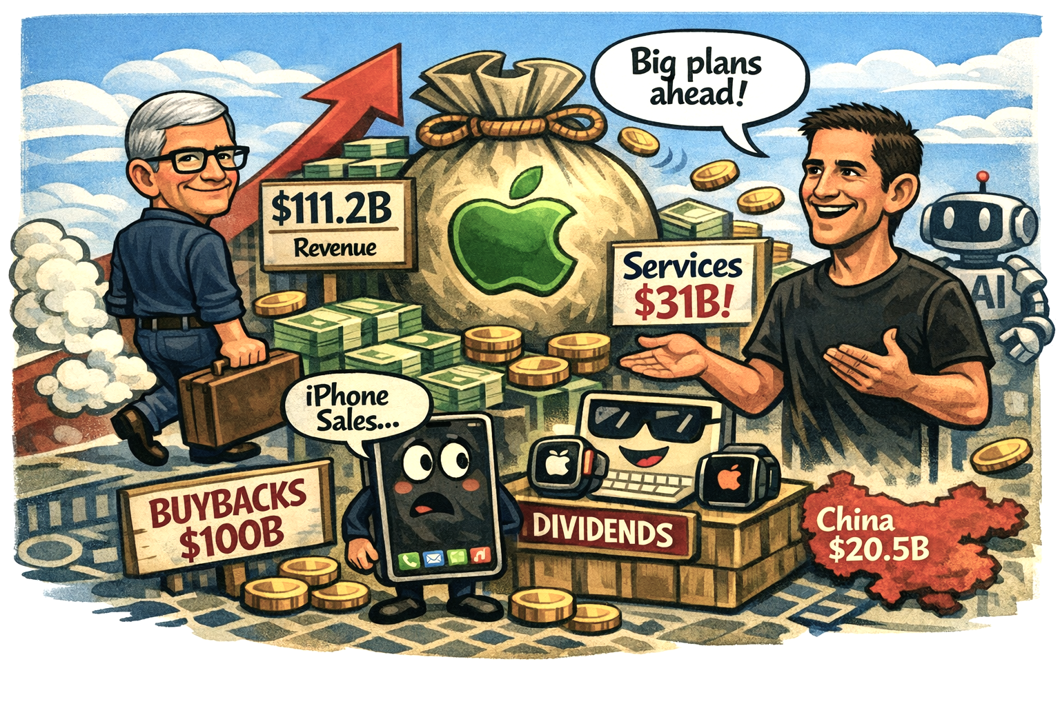Apple 2026 Q2 figures