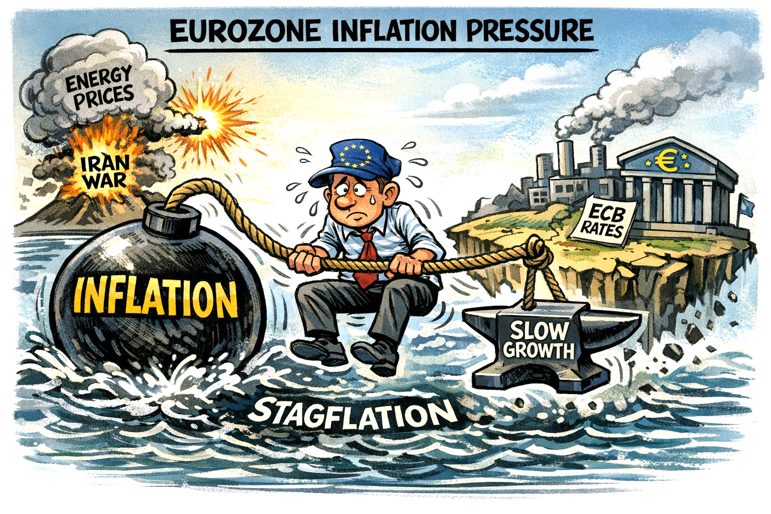 Euro Zone Inflation Pressure April 2026