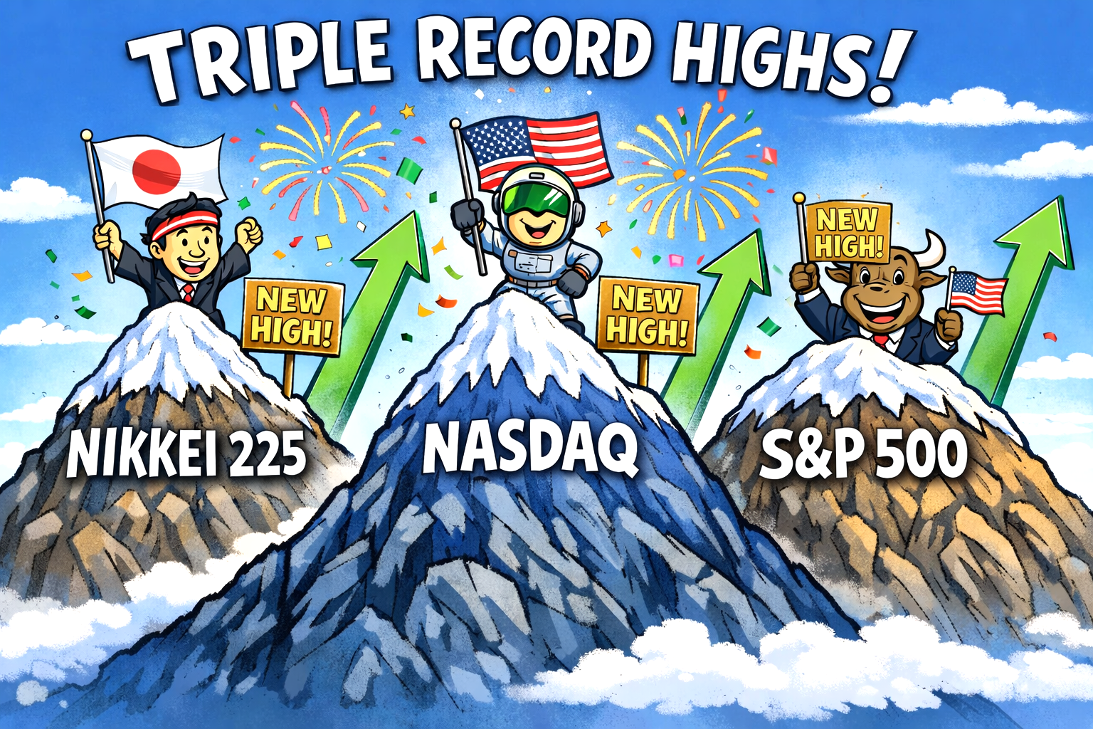 Indices at new record highs!