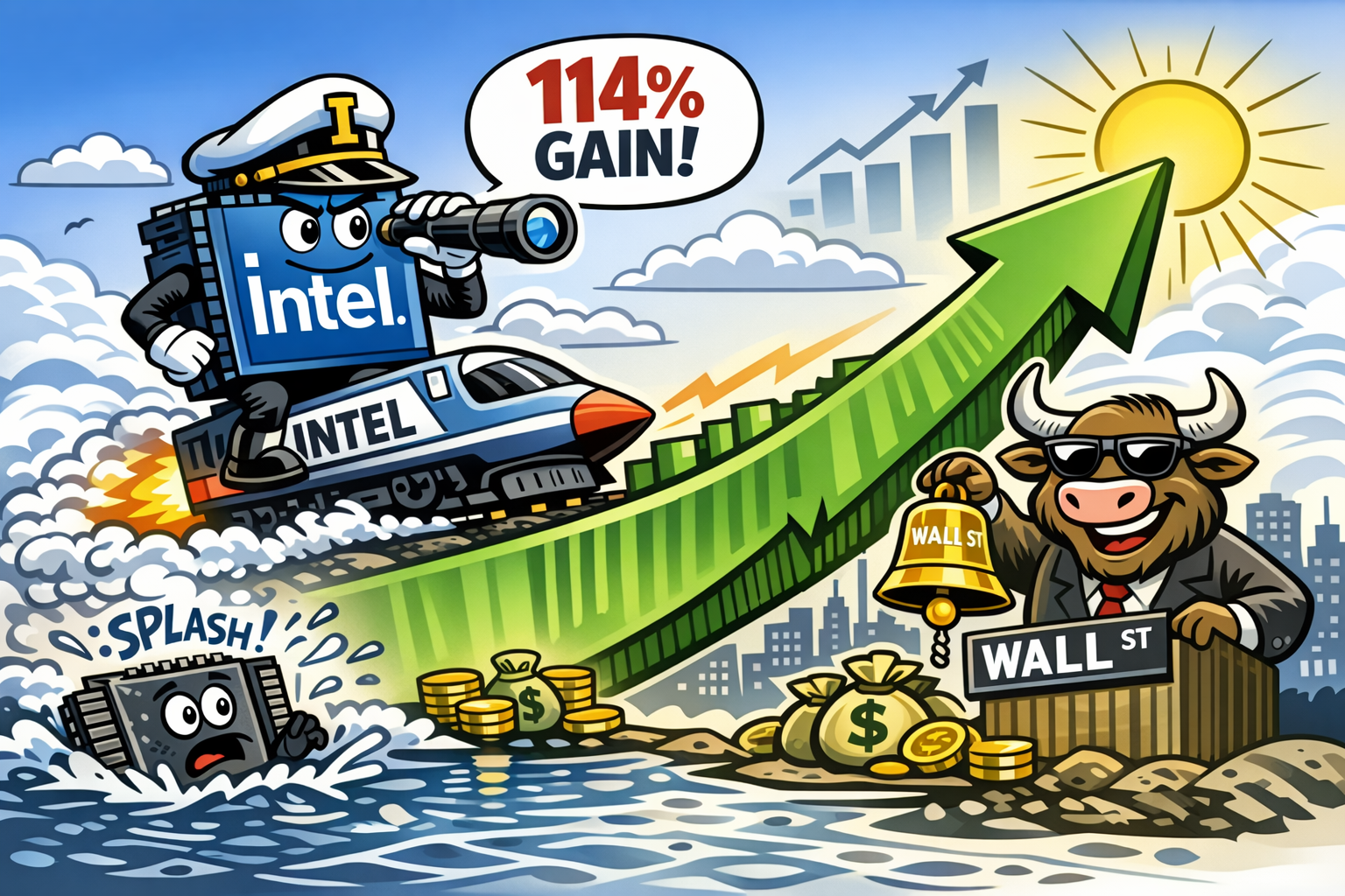 Intel Stock Shoots Up!