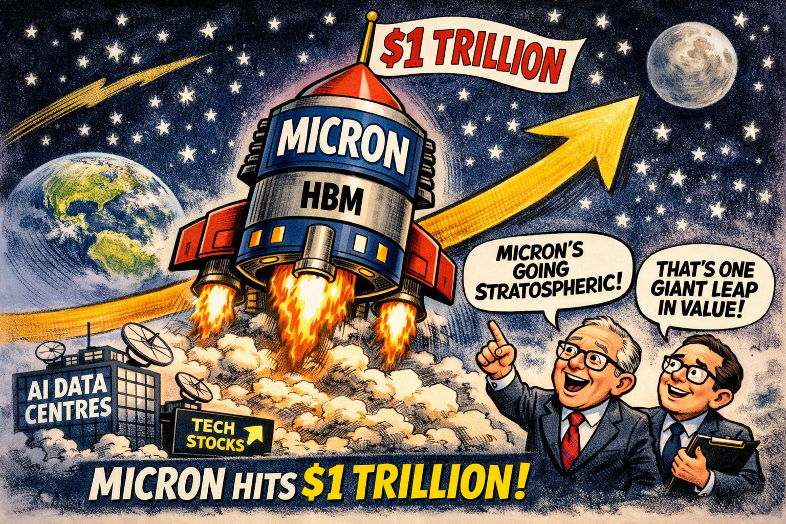 Micron at $1 trillion Cap