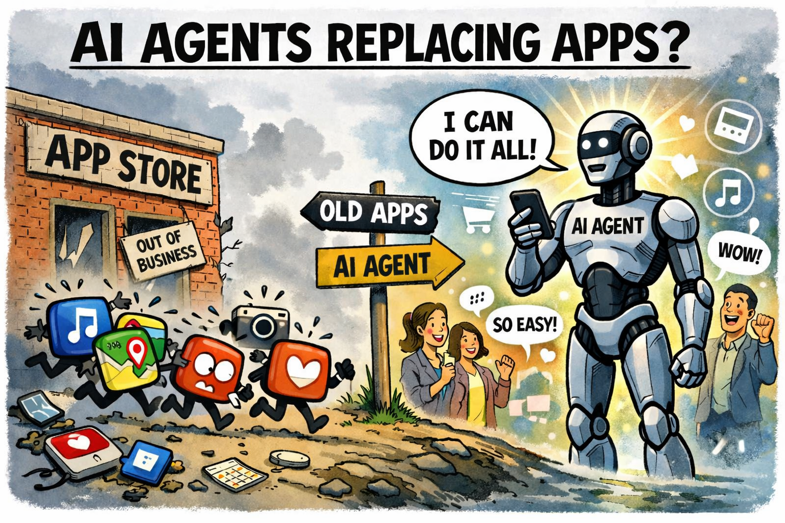 The future is Agentic AI not apps