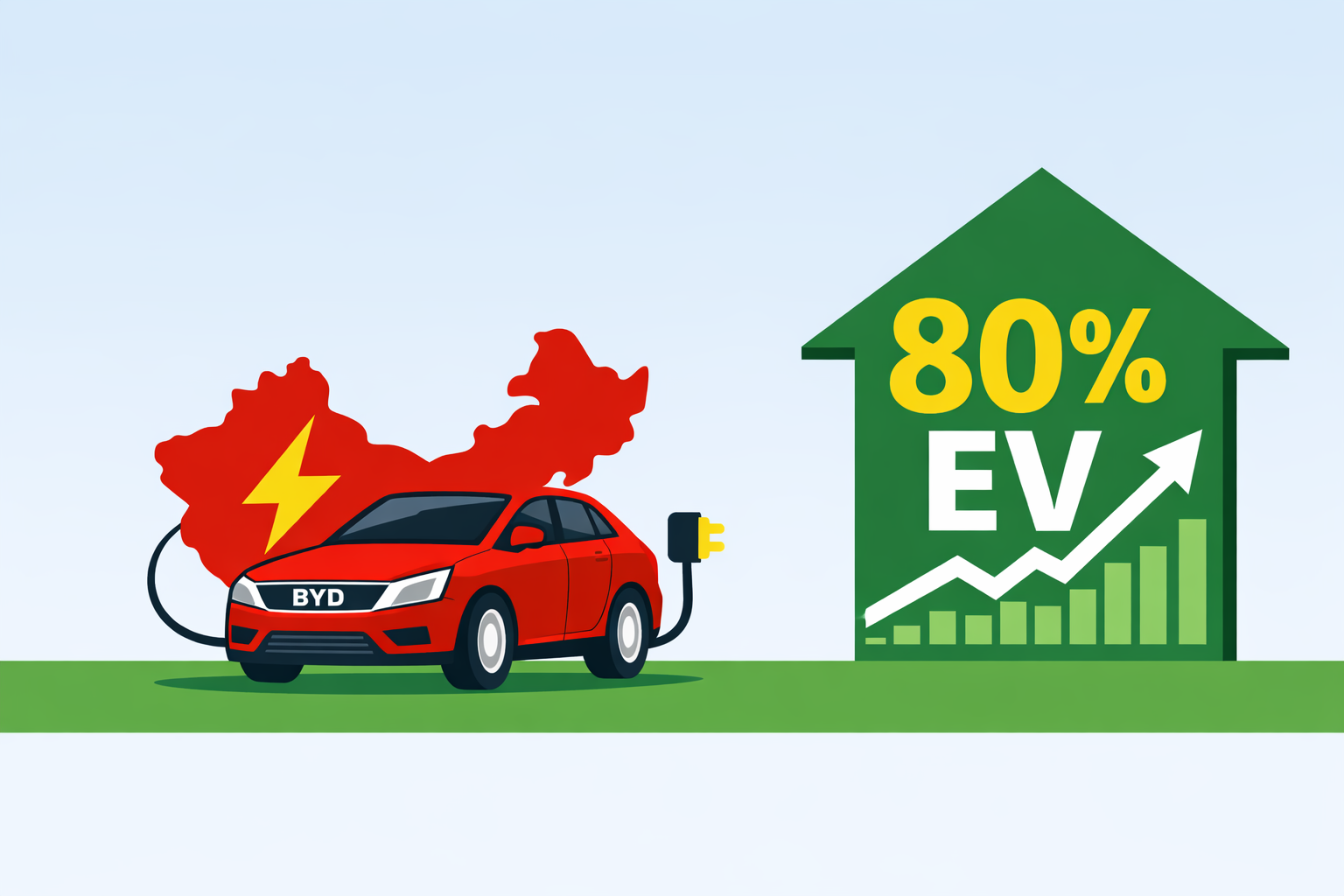 BYD says EVs soon to hit 80% of sales in China manufacture
