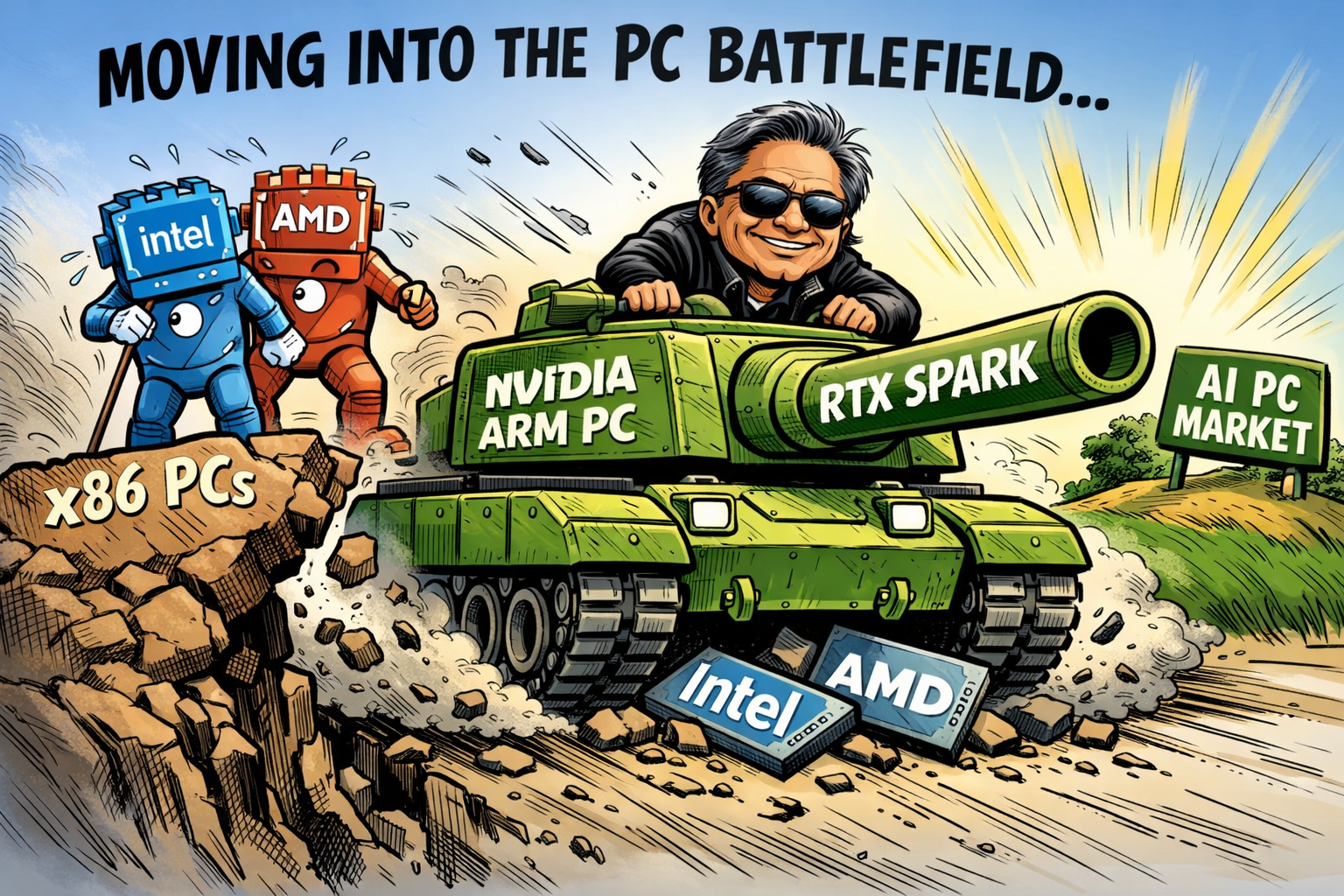 New AI PC chips from Nvidia