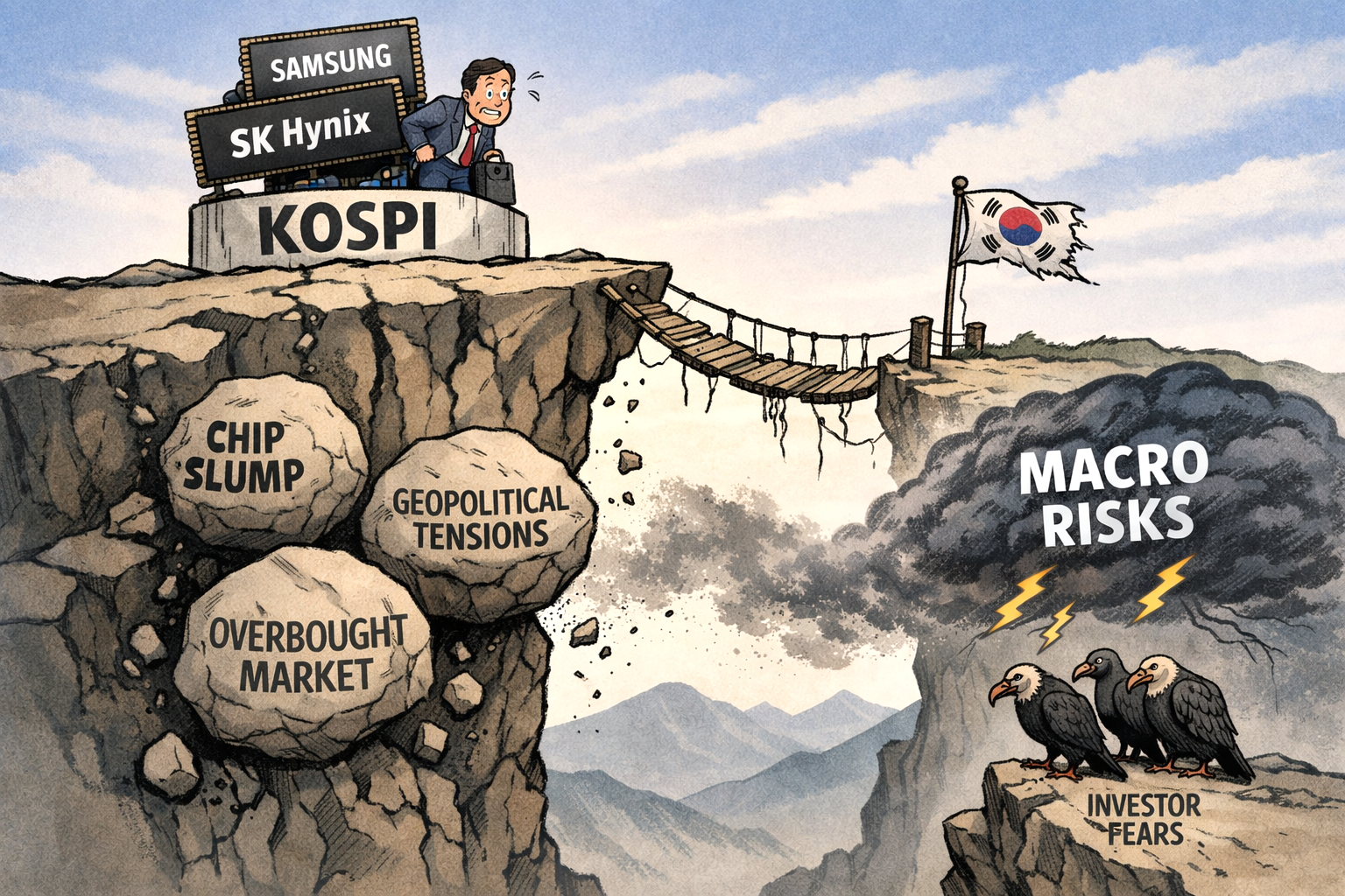 Risks to South Korea stocks