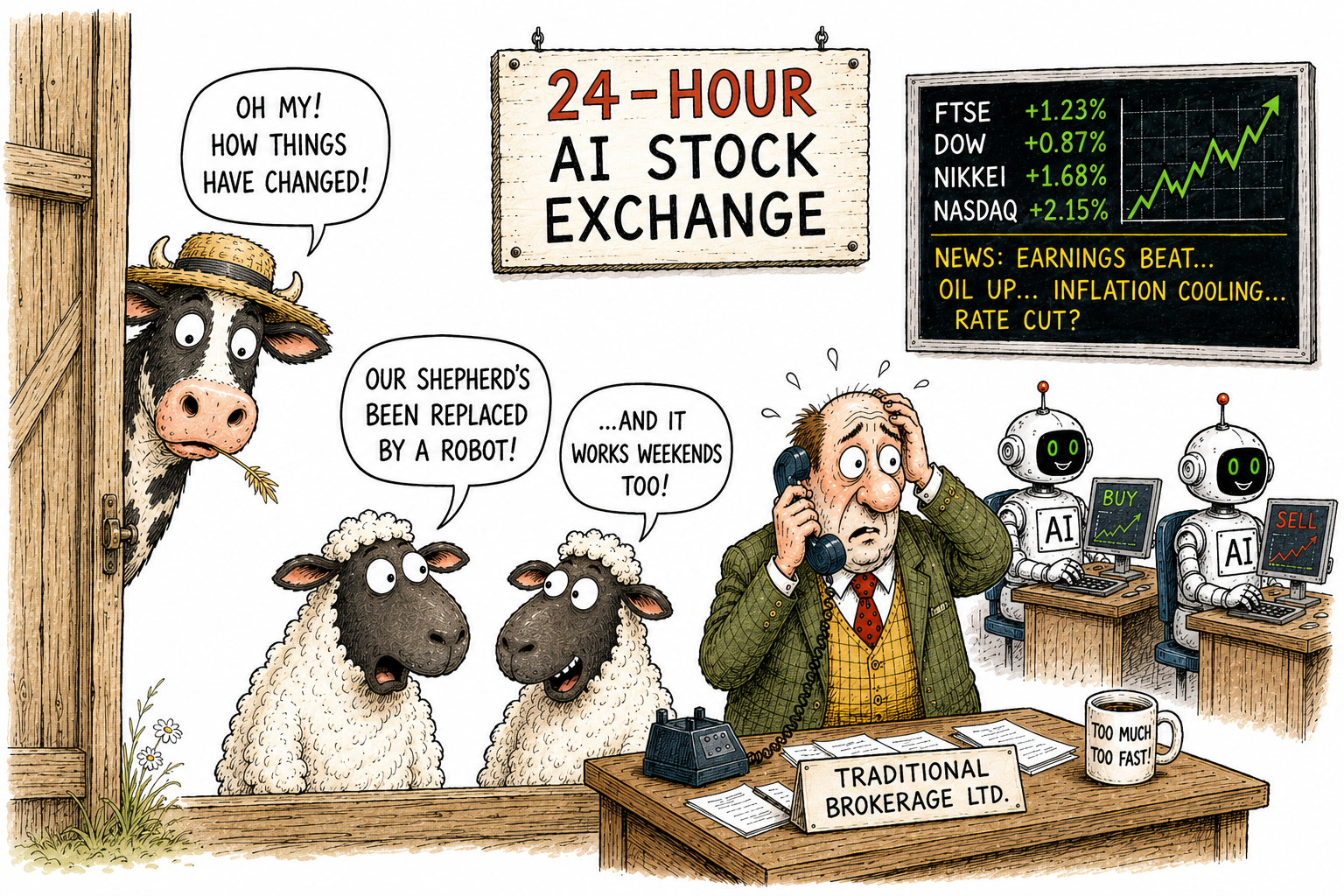 The future of stock trading is AI