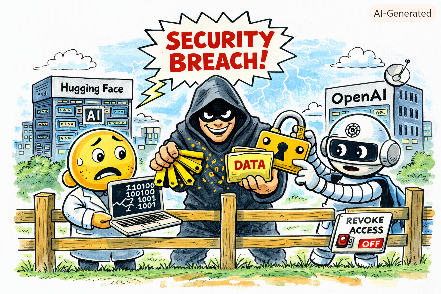 OpenAI security breach and hack