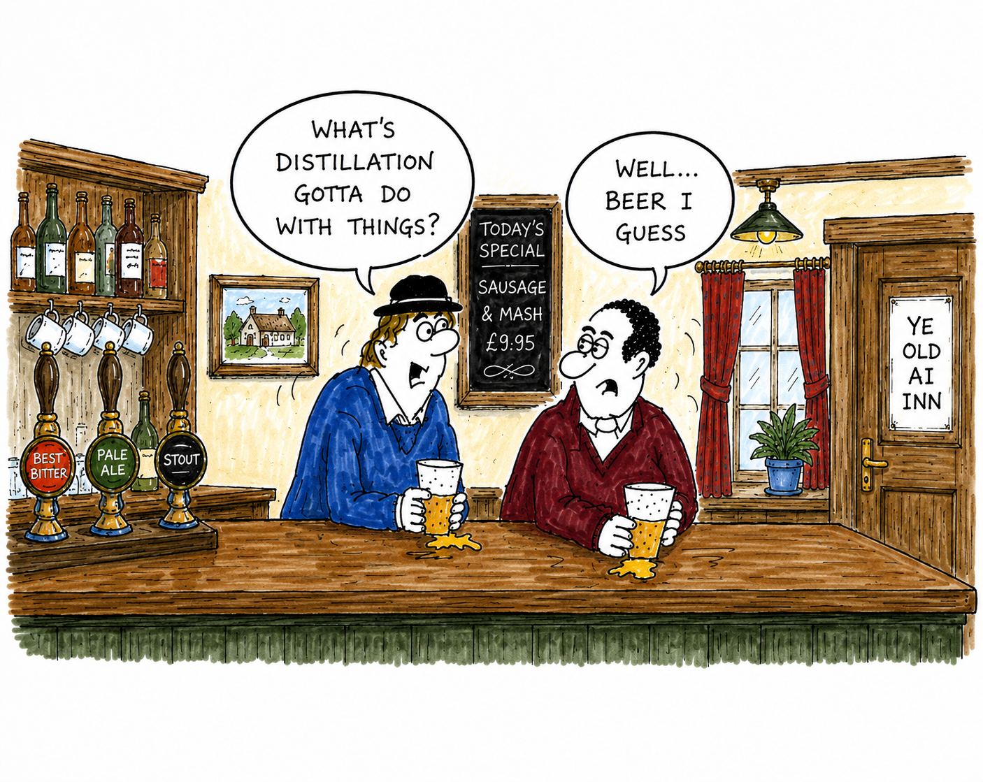 AI distillation models