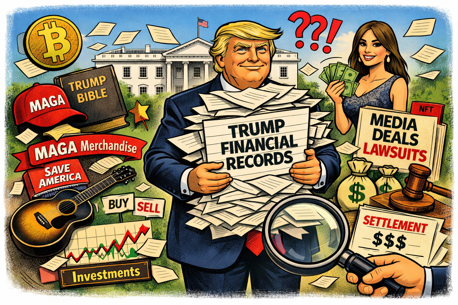 Financial records released for Trump