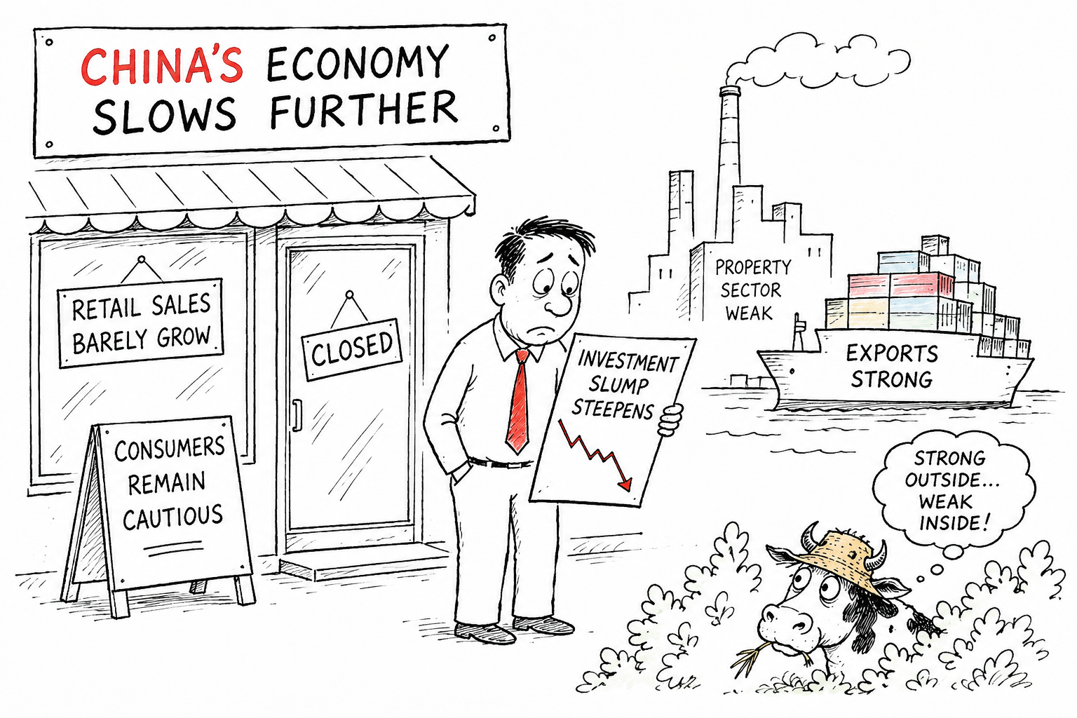 China economic data news