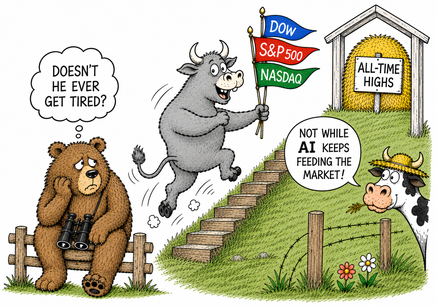 Record highs on Wall Street again!