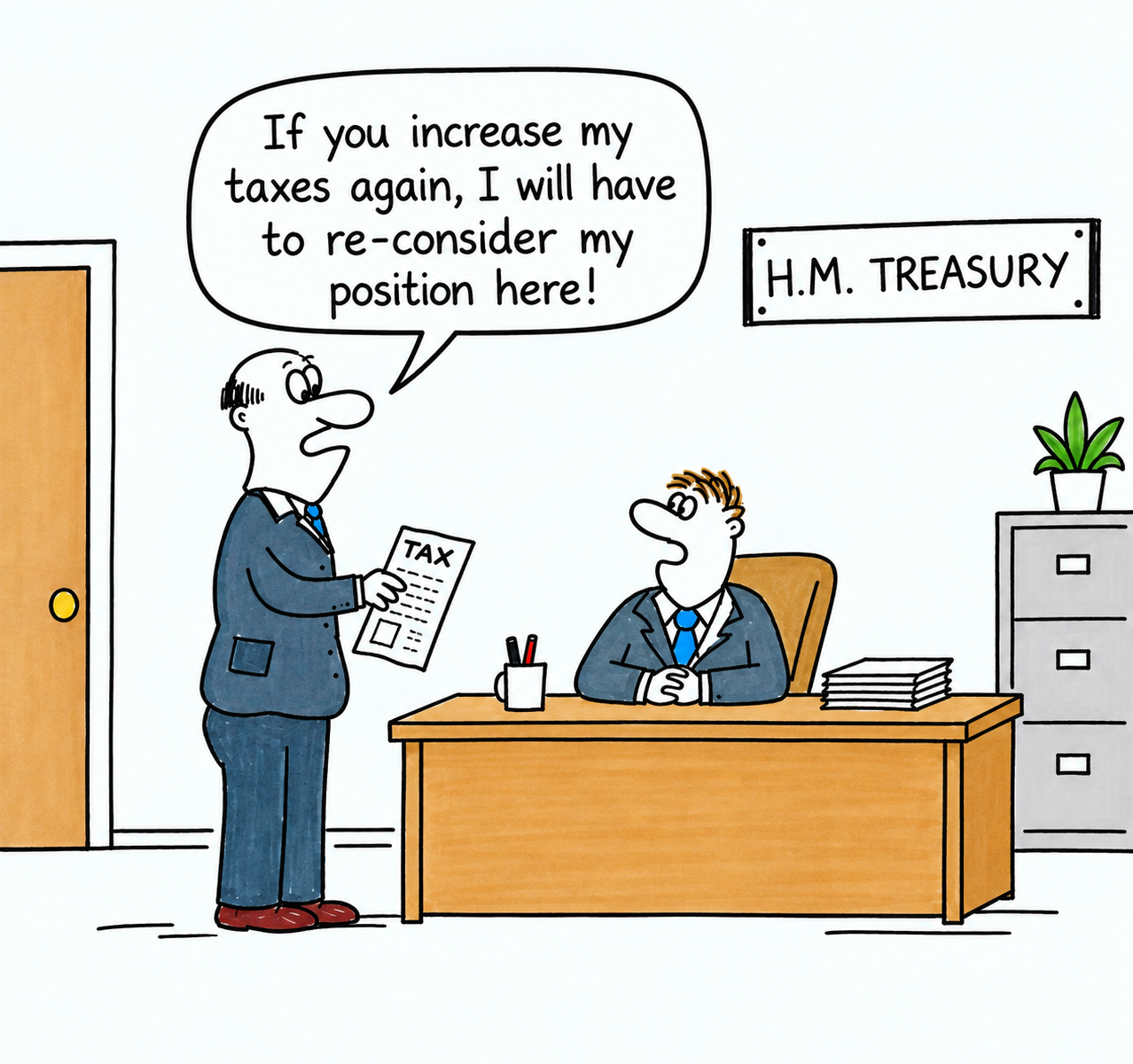 Wealth exodus?