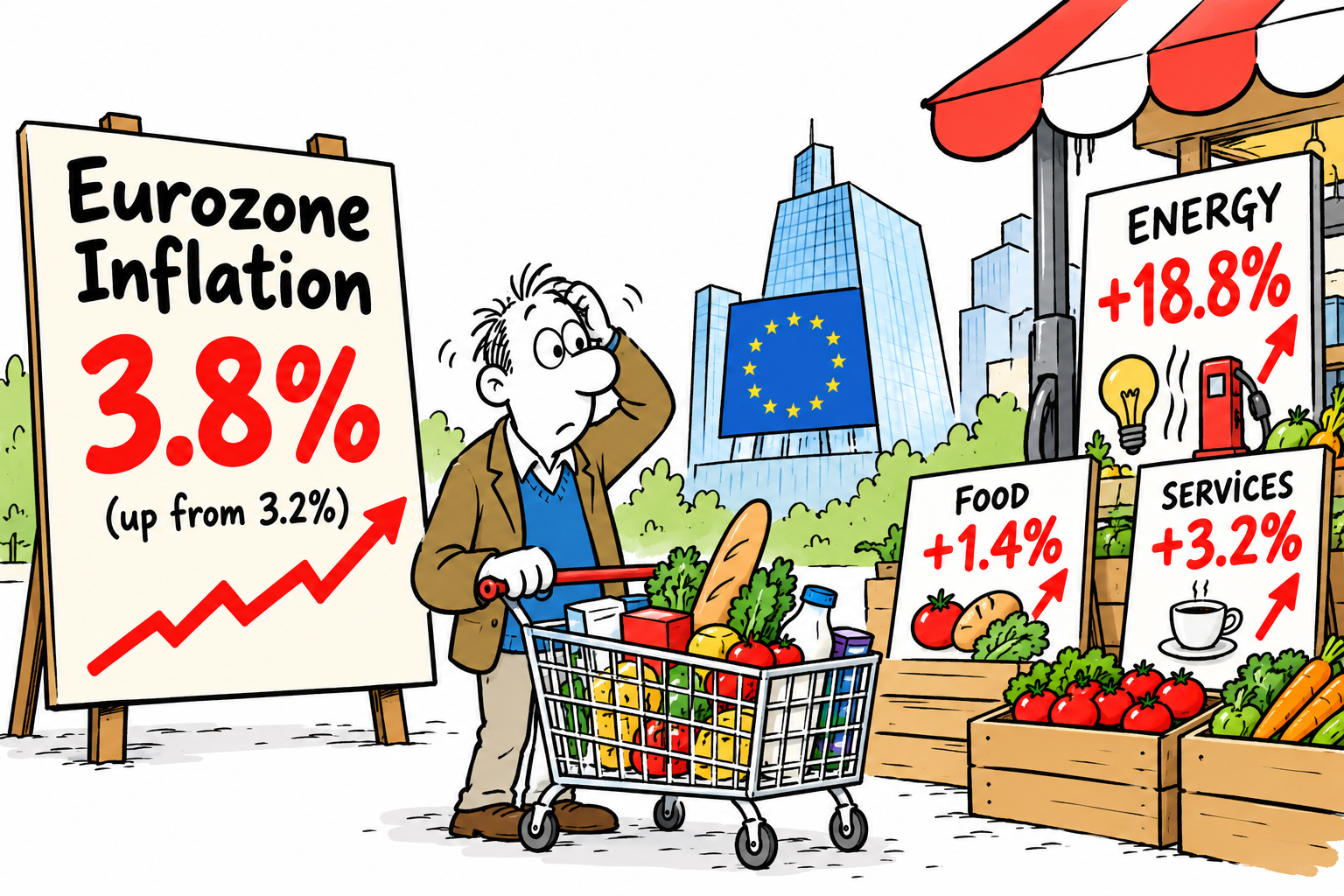 EU inflation up! Sept. 2026
